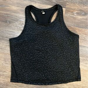 90 Degree By Reflex Black Leopard Tank Top